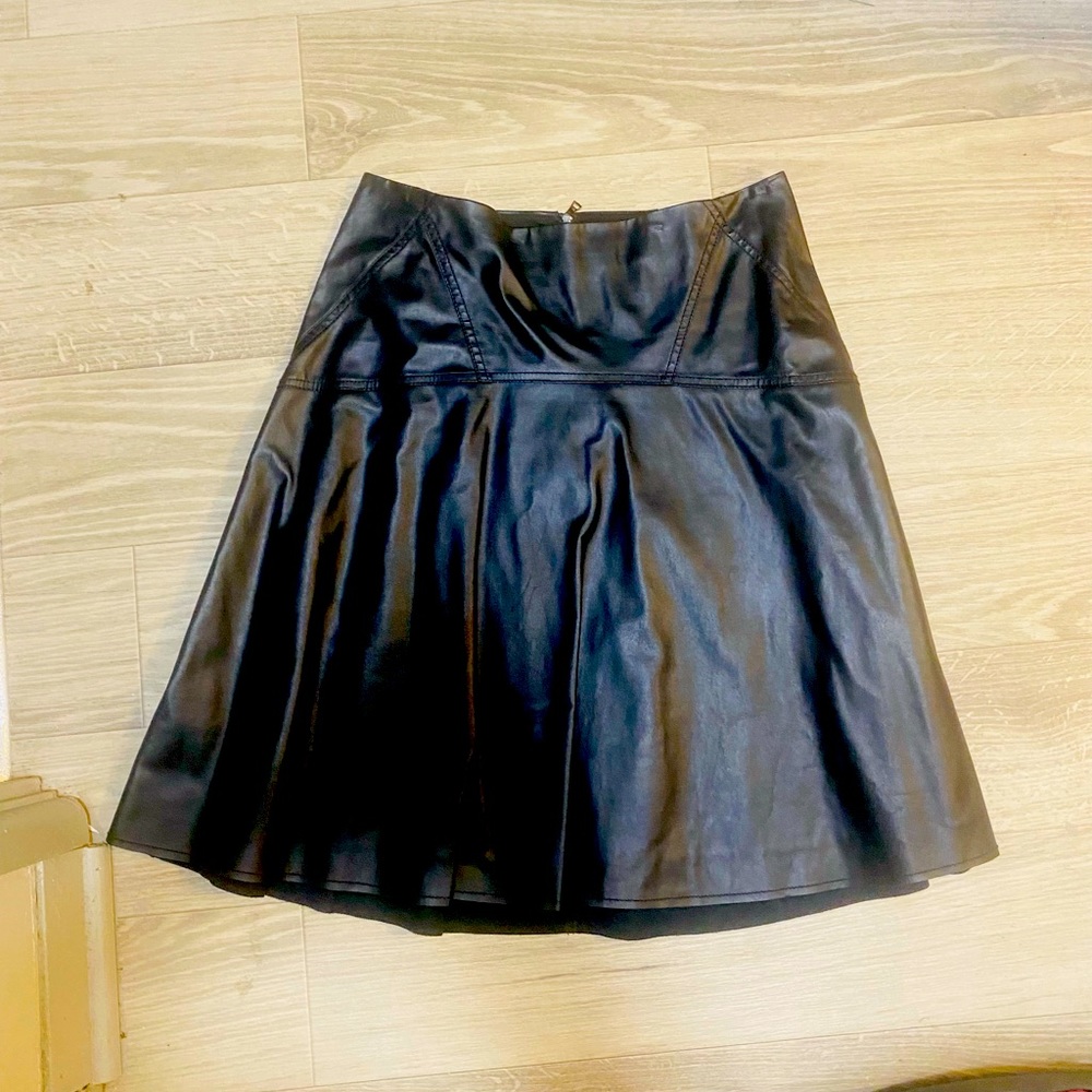 BGBC Faux Leather Skirt